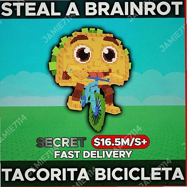 ✅TACORITA BICICLETA |💰STEAL A BRAINROT‼️FAST & EASY DELIVERY‼️ $16.5M/S